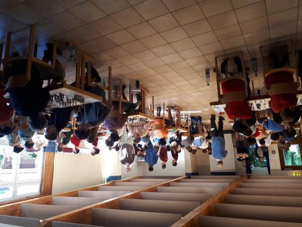 Blick in den Turniersaal